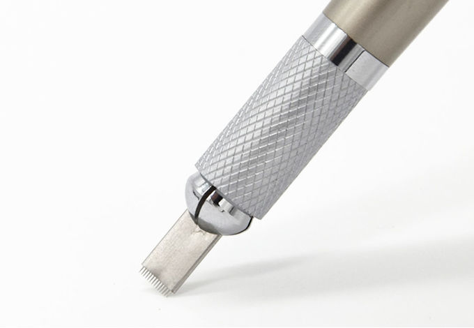 마이크로블딩은 메이크업 눈썹 바늘을 위한 최상급 설명서 문신 펜 3 / 이중 성형 14 핀을 자극합니다